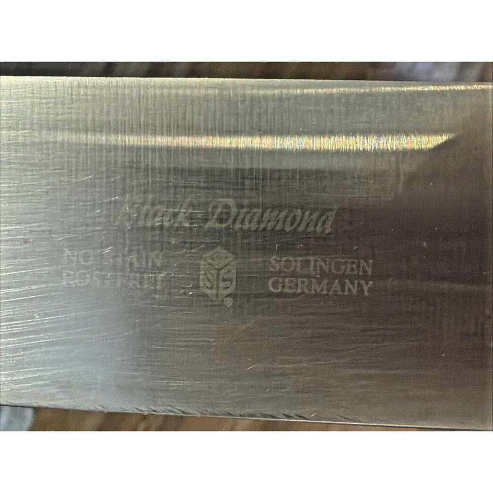 Black Diamond 10” Chef Chef’s Cooks Knife Germany 4874335